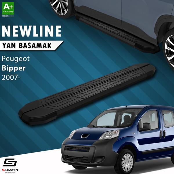 S-Dizayn Peugeot Bipper NewLine Siyah Yan Basamak 173 Cm 2007 Üzeri - Image 1