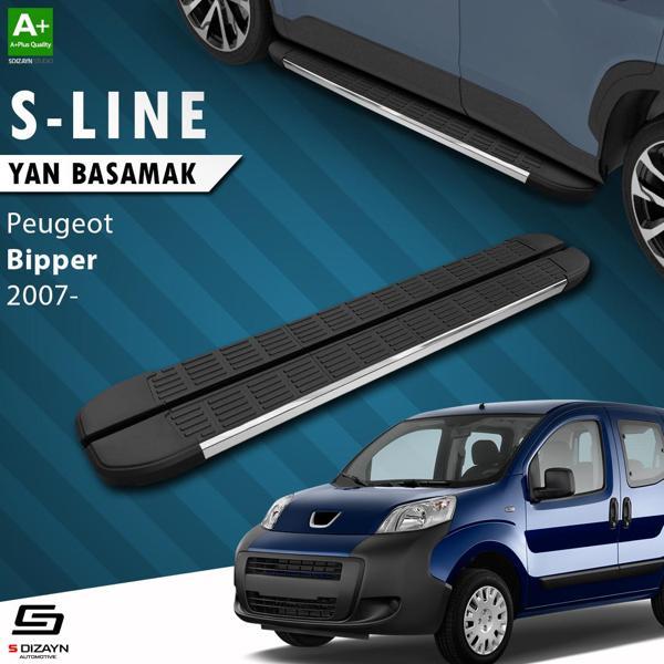 S-Dizayn Peugeot Bipper S-Line Krom Yan Basamak 173 Cm 2007 Üzeri - Image 1