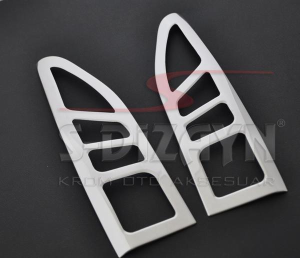 S-Dizayn Peugeot Partner Tepee Krom Stop Çerçevesi 2 Prç 2012 Üzeri - Image 1