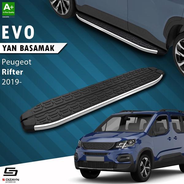 S-Dizayn Peugeot Rifter Evo Krom Yan Basamak 203 Cm 2019 Üzeri - Image 1