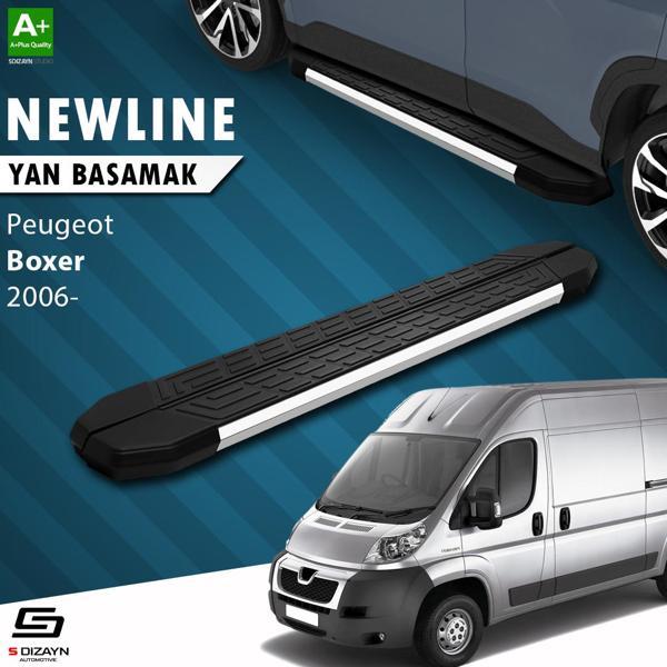 S-Dizayn Peugeot Boxer 3 Orta Şase NewLine Krom Yan Basamak 253 Cm 2006 Üzeri - Image 1