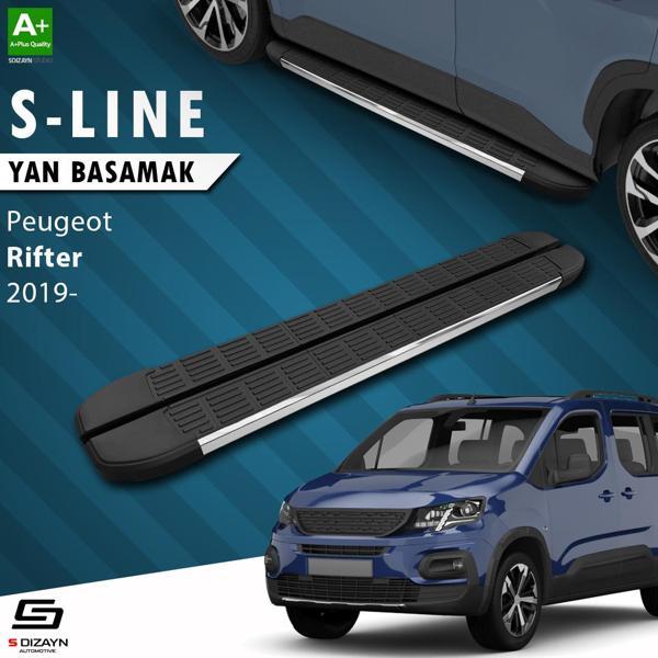 S-Dizayn Peugeot Rifter S-Line Krom Yan Basamak 203 Cm 2019 Üzeri - Image 1