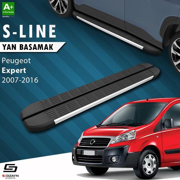 S-Dizayn Peugeot Expert 2 Uzun Şase S-Line Aluminyum Yan Basamak 223 Cm 2007-2016 - Image 1