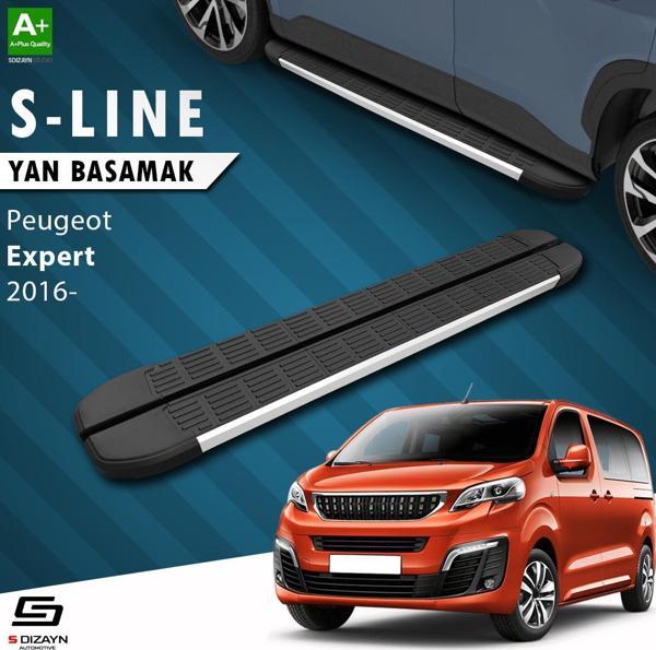 S-Dizayn Peugeot Expert 3 Kısa Şase S-Line Aluminyum Yan Basamak 213 Cm 2016 Üzeri - Image 1