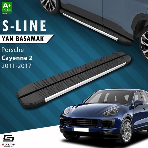 S-Dizayn Porsche Cayenne 2 S-Line Aluminyum Yan Basamak 193 Cm 2011-2017 - Image 1