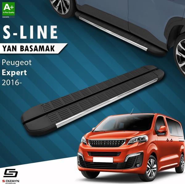 S-Dizayn Peugeot Expert 3 Uzun Şase S-Line Krom Yan Basamak 243 Cm 2016 Üzeri - Image 1