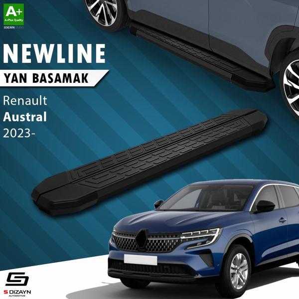 S-Dizayn Renault Austral NewLine Siyah Yan Basamak 183 Cm 2023 Üzeri - Image 1