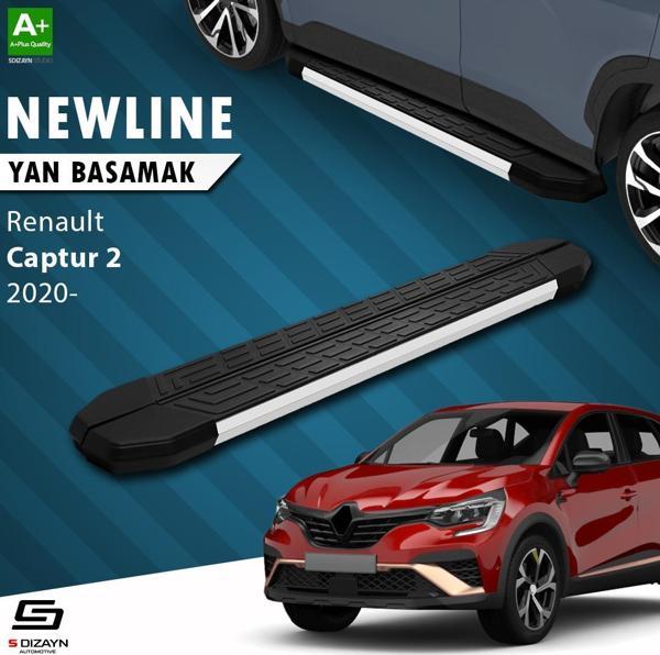 S-Dizayn Renault Captur 2 NewLine Aluminyum Yan Basamak 183 Cm 2020 Üzeri - Image 1