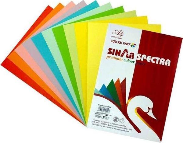 Bigpoint Spectra Fotokopı Kagıdı 10 Renk A4 100 Lu APPS101 - Image 1