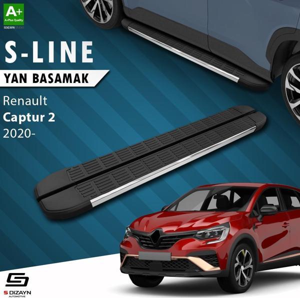 S-Dizayn Renault Captur 2 S-Line Krom Yan Basamak 183 Cm 2020 Üzeri - Image 1
