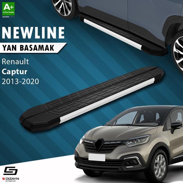 S-Dizayn Renault Captur NewLine Aluminyum Yan Basamak 173 Cm 2013-2020 - Image 1