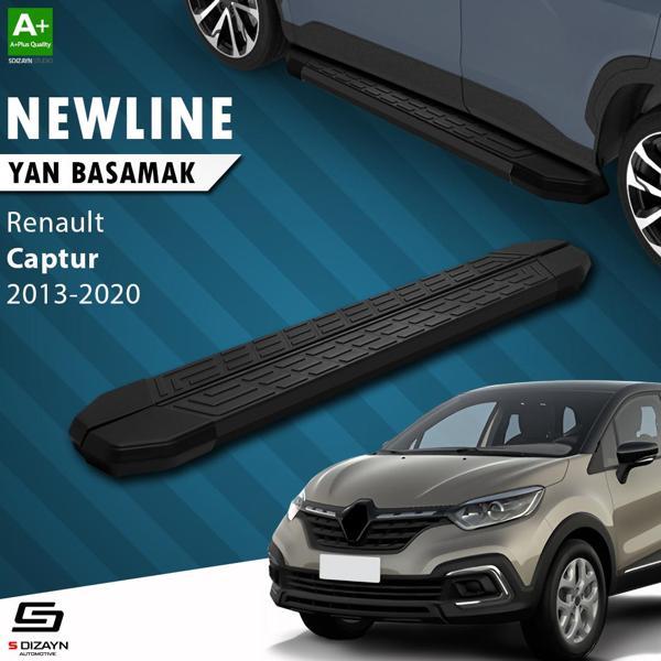 S-Dizayn Renault Captur NewLine Siyah Yan Basamak 173 Cm 2013-2020 - Image 1