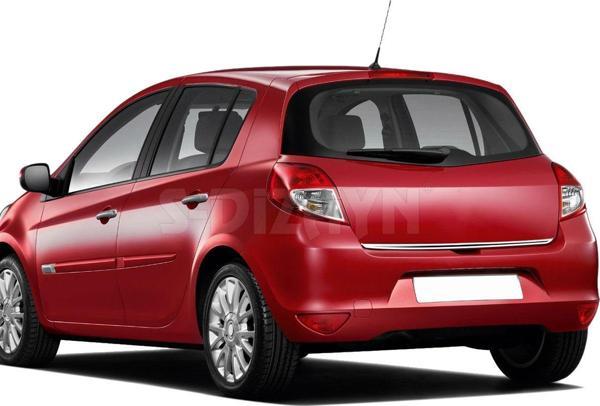 S-Dizayn Renault Clio 3 HB Krom Bagaj Alt Çıta 1 Prç 2006-2012 - Image 1