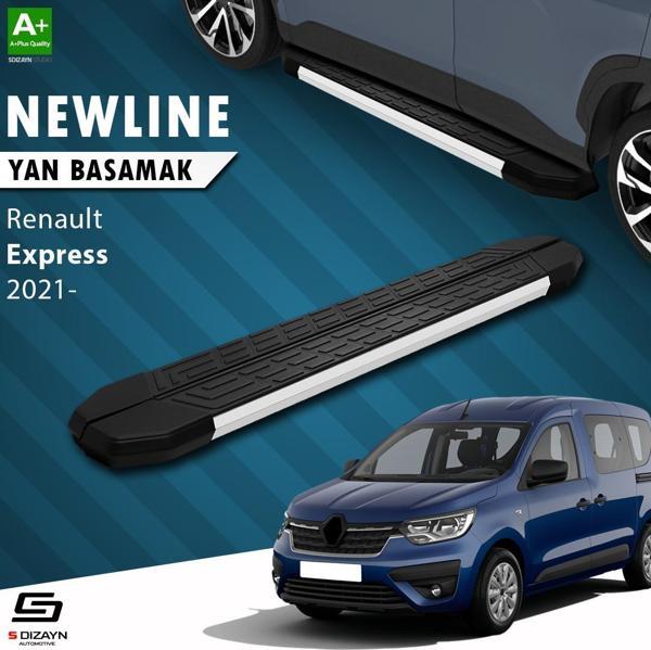 S-Dizayn Renault Express NewLine Aluminyum Yan Basamak 203 Cm 2021 Üzeri - Image 1