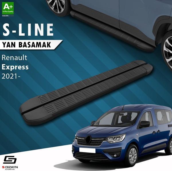 S-Dizayn Renault Express S-Line Siyah Yan Basamak 203 Cm 2021 Üzeri - Image 1