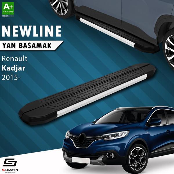 S-Dizayn Renault Kadjar NewLine Aluminyum Yan Basamak 173 Cm 2015 Üzeri - Image 1