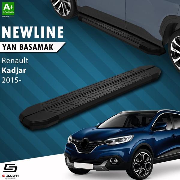 S-Dizayn Renault Kadjar NewLine Siyah Yan Basamak 173 Cm 2015 Üzeri - Image 1