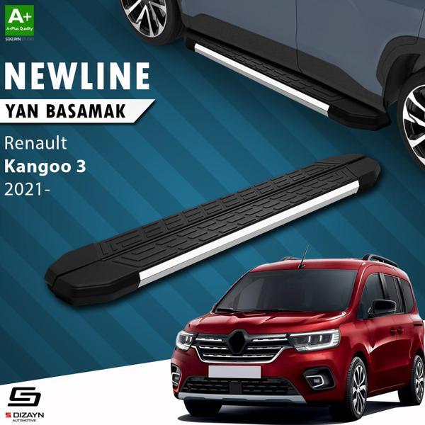 S-Dizayn Renault Kangoo 3 NewLine Krom Yan Basamak 193 Cm 2021 Üzeri - Image 1