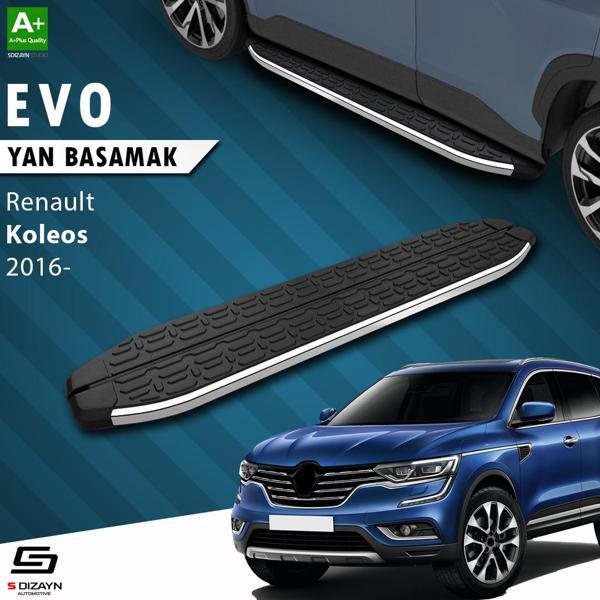 S-Dizayn Renault Koleos 2 Evo Krom Yan Basamak 163 Cm 2016 Üzeri - Image 1