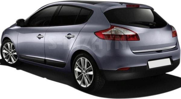 S-Dizayn Renault Megane 3 Krom Bagaj Alt Çıta 2010-2016 - Image 1