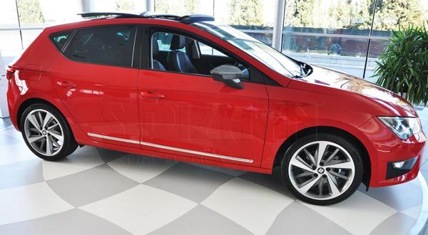 S-Dizayn Seat Leon 2013 Üzeri Kapı Koruma Çıtası Krom - Image 1