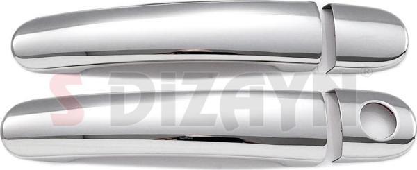 S-Dizayn Seat Leon Krom Kapı Kolu 2 Kapı 2006-2012 - Image 1