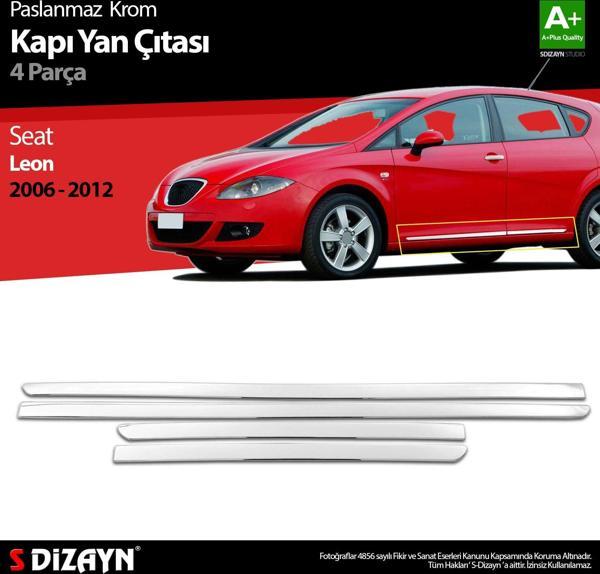 S-Dizayn Seat Leon Krom Kapı Yan Çıtası 2006-2012 - Image 1