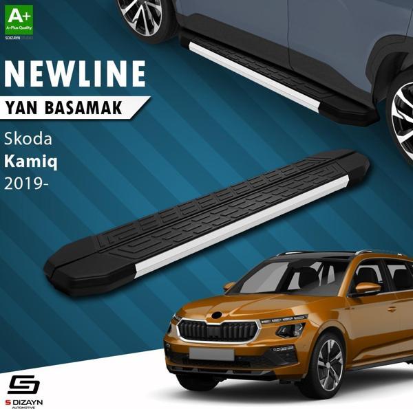 S-Dizayn Skoda Kamiq NewLine Aluminyum Yan Basamak 183 Cm 2019 Üzeri - Image 1