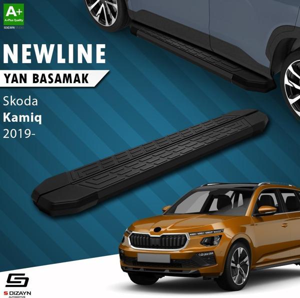 S-Dizayn Skoda Kamiq NewLine Siyah Yan Basamak 183 Cm 2019 Üzeri - Image 1