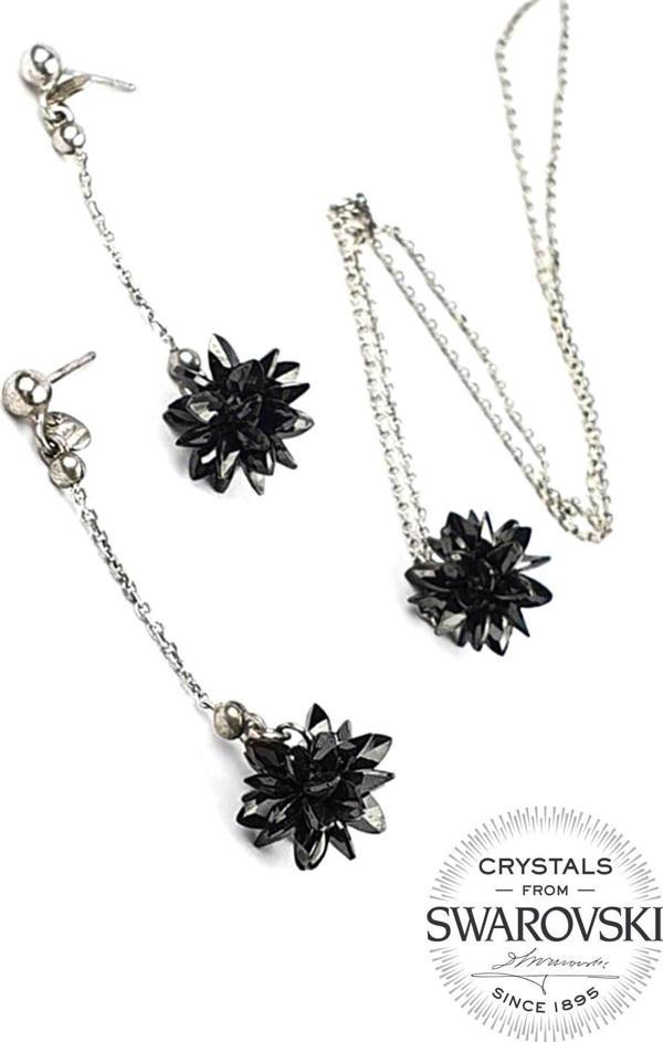 Swarovski Taşlı Gümüş Takı Seti - Image 1