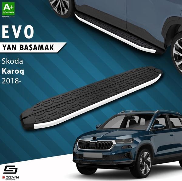 S-Dizayn Skoda Karoq Evo Aluminyum Yan Basamak 173 Cm 2018 Üzeri - Image 1