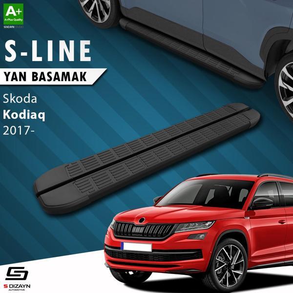 S-Dizayn Skoda Kodiaq S-Line Siyah Yan Basamak 193 Cm 2017 Üzeri - Image 1