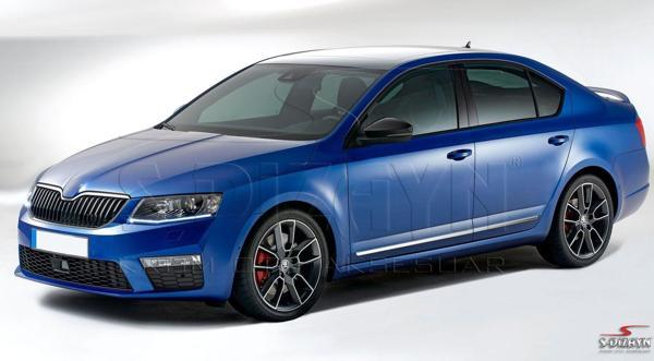 S-Dizayn Skoda Octavia A7 Kapı Koruma Çıtası Krom 2013 Üzeri - Image 1