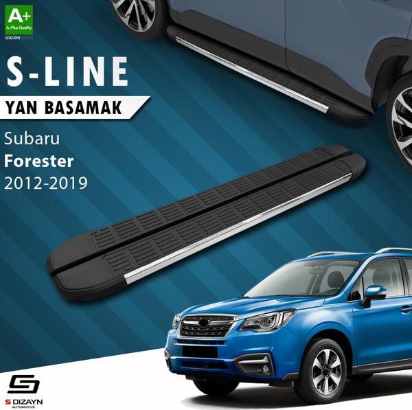 S-Dizayn Subaru Forester 4 S-Line Krom Yan Basamak 183 Cm 2012-2019 - Image 1