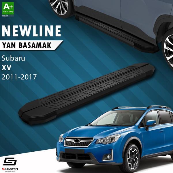 S-Dizayn Subaru XV NewLine Siyah Yan Basamak 173 Cm 2011-2017 - Image 1