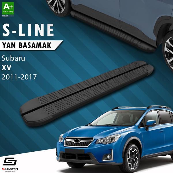 S-Dizayn Subaru XV S-Line Siyah Yan Basamak 173 Cm 2011-2017 - Image 1