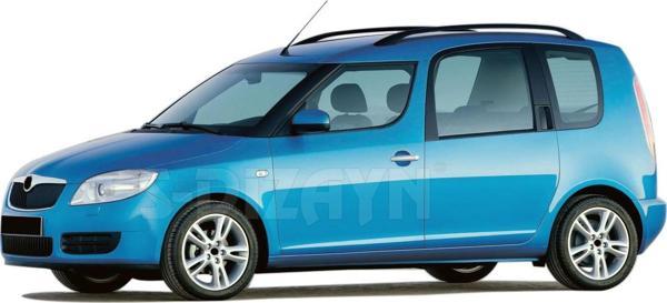 S-Dizayn Skoda Roomster Krom Kapı Kolu 2 Kapı 2006 Üzeri - Image 1