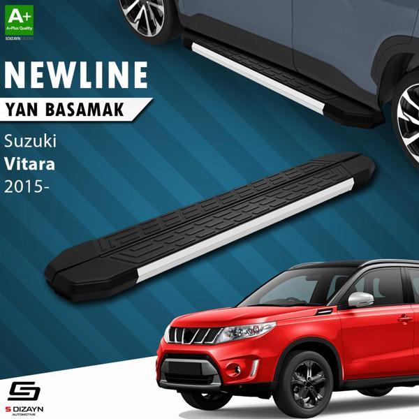 S-Dizayn Suzuki Vitara 4 NewLine Aluminyum Yan Basamak 163 Cm 2015 Üzeri - Image 1