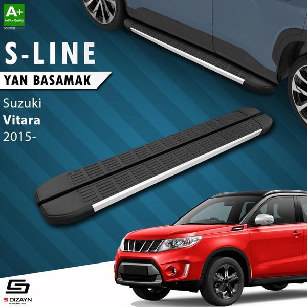 S-Dizayn Suzuki Vitara 4 S-Line Aluminyum Yan Basamak 163 Cm 2015 Üzeri - Image 1