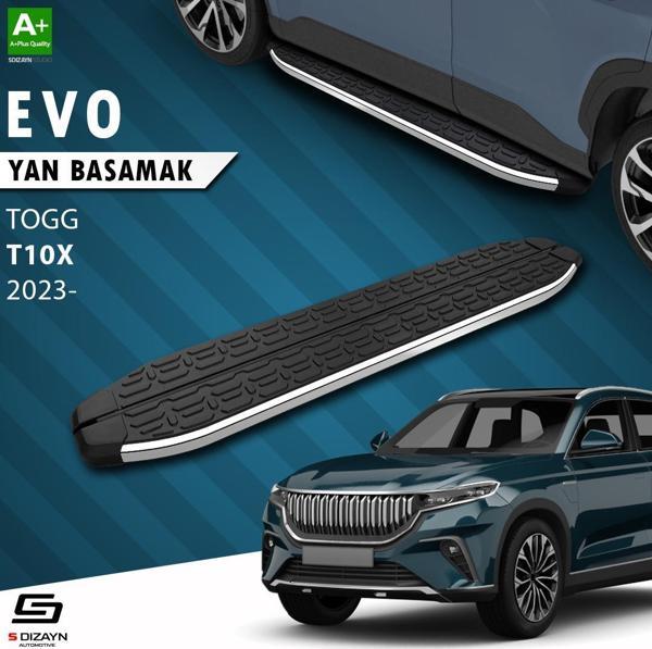 S-Dizayn TOGG T10X Evo Krom Yan Basamak 203 Cm 2023 Üzeri - Image 1