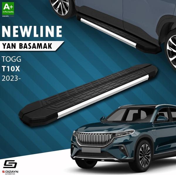 S-Dizayn TOGG T10X NewLine Krom Yan Basamak 203 Cm 2023 Üzeri - Image 1