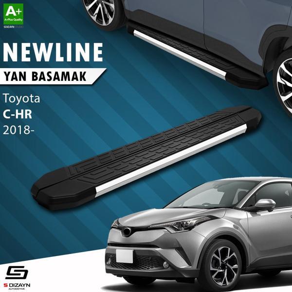 S-Dizayn Toyota C-HR NewLine Krom Yan Basamak 173 Cm 2018 Üzeri - Image 1