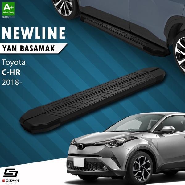 S-Dizayn Toyota C-HR NewLine Siyah Yan Basamak 173 Cm 2018 Üzeri - Image 1