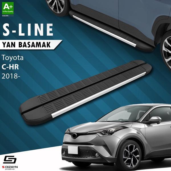 S-Dizayn Toyota C-HR S-Line Aluminyum Yan Basamak 173 Cm 2018 Üzeri - Image 1