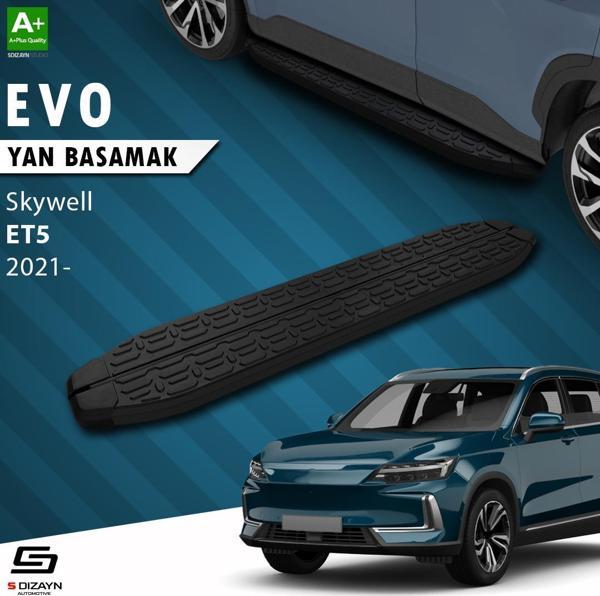 S-Dizayn Skywell ET5 Evo Siyah Yan Basamak 193 Cm 2021 Üzeri - Image 1