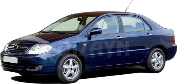 S-Dizayn Toyota Corolla Krom Kapı Kolu 4 Kapı 2002-2007 - Image 1