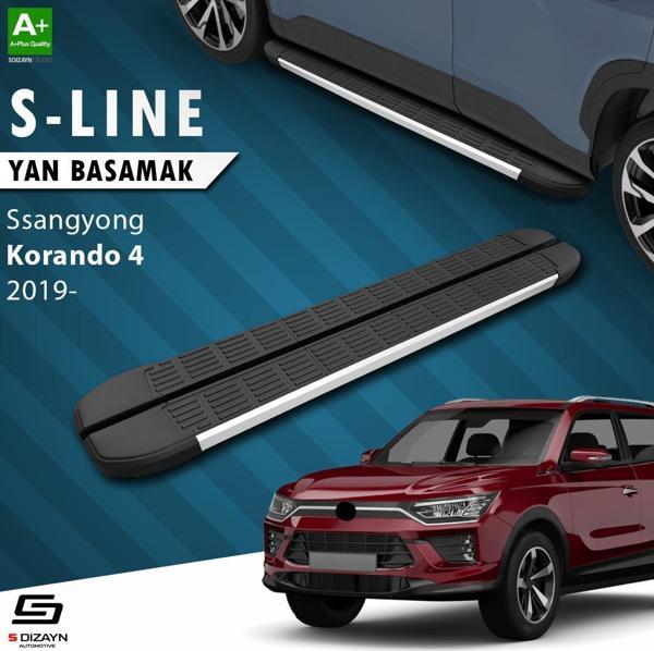 S-Dizayn Ssangyong Korando S-Line Aluminyum Yan Basamak 183 Cm 2019 Üzeri - Image 1