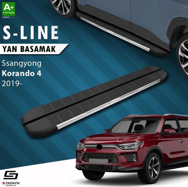 S-Dizayn Ssangyong Korando S-Line Krom Yan Basamak 183 Cm 2019 Üzeri - Image 1