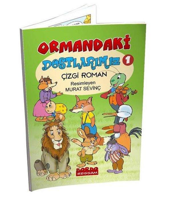 Ormandaki Dostlarımız - 1 - Bordo Ressam - Image 1