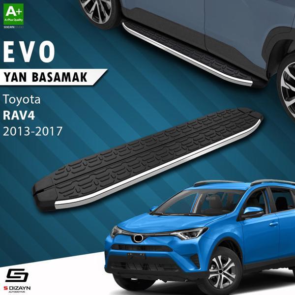 S-Dizayn Toyota Rav 4 4 Evo Krom Yan Basamak 173 Cm 2013-2017 - Image 1
